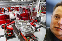 Česko je blízko stavbě obří továrny na elektromobily. Chce ji prý miliardář Musk