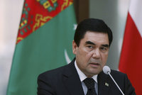 Turkmenistán dál povede diktátor Berdymuhamedov. Získal 98 procent hlasů