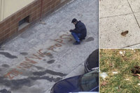 „Tady není WC pro psy!“ Nejen vzkazem na chodníku mohou Pražané bojovat za čisté ulice