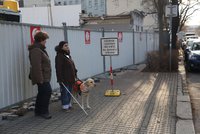 Nevidomé Květě »zabral« developer chodník: Za to nabídl, že jí přecvičí psa