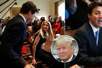 Trumpův tah dcerou: Ivanka usedla u premiéra Kanady. Řešili i uprchlíky