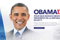 Nespokojení Francouzi chtějí za prezidenta Obamu. Má pro to prý nejlepší životopis