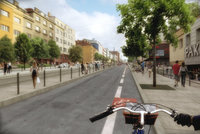 Rekonstrukce Táborské a ulice Na Pankráci: Potěší chodce, cyklisty i řidiče