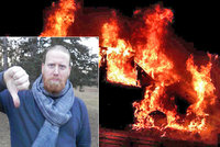 Bojovník proti finančním šmejdům Kalvoda: Bojím se, podpálili mi auto!