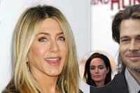 Rozvod Jolie a Pitta: Osamělý Brad poslal textovku Aniston! Co mu odepsala?