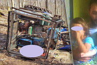 Tragédie: Otce dvou dětí Martina (†26) zavalil v lese traktor