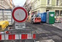 Dopravní komplikace v Řeporyjích: Silničáři rozkopou čtyři ulice