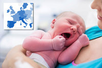 Češky patří k nejmladším prvorodičkám v EU. V kolika letech rodí další Evropanky?