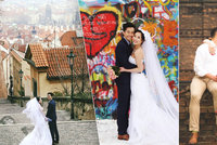 Tipy na nejhezčí svatební fotky v Praze: Kde vyniknou šaty a kam musíte brzy ráno?