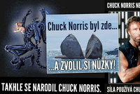 10 nejlepších vtipů o Chucku Norrisovi! Oslavte s ním jeho 77. narozeniny