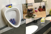 Jaroslava vytvořila nejútulnější záchody v Praze. Dá vám bonbon i figurky