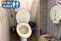 Retro záchody na Kačerově: Při sezení si připadáte jako akrobat