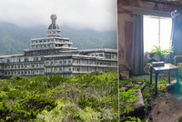 Z luxusního hotelu je ruina: »Havaj Japonska« zahubil nezájem turistů