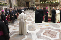 Papež přijal lídry zemí EU včetně Sobotky. Vystupující Británie chyběla