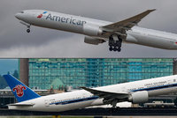 Největší čínské aerolinky se chtějí spojit se světovou jedničkou z USA
