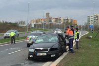 Opilý řidič zavinil smrt svého spolujezdce (†42): Narazil ve Stodůlkách do sloupu