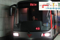 Z Holešovic na Pražského povstání busem nebo tramvají: Metro C čeká výluka