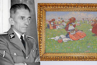 Obraz chtěl kat českého národa K. H. Frank: Dílo malíře Joži Uprky se objevilo u zámožné rodiny v Praze