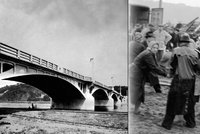Dnešní most Barikádníků v Praze zátarasy nezažil. Odboj probíhal na jeho předchůdci