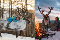 Studený život na hřbetu soba: Mongolští pastevci berou zvířata za svou rodinu