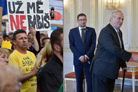 Vládní krize ONLINE: Sobotka posílá Zemanovi vzkaz z Lucemburska