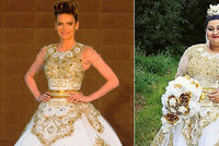 Evka z nejslavnější romské svatby: Prodává svatební šaty, které nosila i Verešová