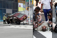 Řidič zabíjel v New Yorku: Šlápl na plyn a najel autem do davu