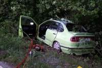 Na Jihlavsku havarovala mladá řidička: Zemřela v nemocnici