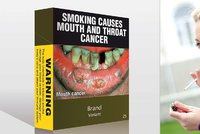 Britové chtějí odradit kuřáky: Krabičky cigaret budou mít „nejhnusnější“ barvu