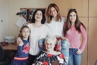 Čtyři generace Kláry Doležalové: Maminka vypadá jako starší sestra!
