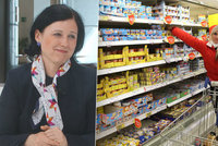 Jourová chce vymést nekvalitní potraviny z českých obchodů: Zatlačím na to