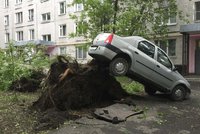 Vichřice v Moskvě zabila 11 lidí. Smrt na ně čekala na zastávce i pod stromy