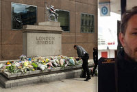 Teror v Londýně má osm obětí. Policisté vytáhli z Temže pohřešovaného Francouze