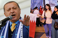 „Je to proti islámu.“ Blokádu bohatého Kataru přirovnal Erdogan k trestu smrti