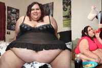 Baculka (317 kg) chtěla být nejtlustší ženou světa. Otěhotněla a začala hubnout