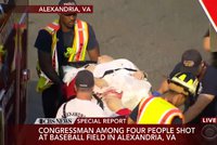 Střelba ve Virginii: Útočník vypálil stovku ran, zranil prominentního politika
