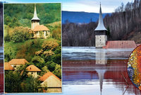 Malebnou vesničku připomíná jen kostelní věž. Vladá ji nechala zaplavit toxickým jezerem
