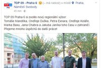 Na Facebooku TOP 09 zaměnili fotky: „Byl kanadský žertík,“ řekl starosta Prahy 6