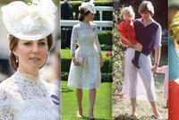Vévodkyně Kate odhalila štíhlé nožky: Průsvitná jako Diana!