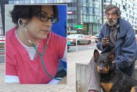 Bezdomovci se o své psy starají lépe než o sebe. Zvířata ale mají jiné návyky