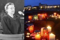 Milada Horáková „promluvila“ k lidem. Na pietě četli její poslední dopis