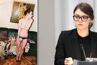 Náměstkyně ministra dráždí nahými snímky. Rus dal miliony jen za snídani s ní
