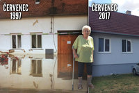 20 let od povodní na Moravě: Paní Květa přišla o dům, při vzpomínce pláče ještě dnes