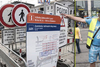 Cestujeme Brno: Chaos a zmatek! Rekonstrukce nádraží a tramvajových ostrůvků je peklo