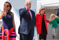 Trumpovi i s Ivankou, kanadský hezoun se synkem: Mocní vyvezli rodiny na G20