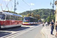 Výluka tramvají v okolí Národního divadla: Čtyři linky pojedou odklonem