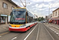 Stržená trolej: Ve Strašnicích kvůli poruše trakčního vedení od rána nejezdí tramvaje