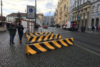 Praha proti teroristům: Město v případě ohrožení nainstaluje zábrany na osmi místech v centru