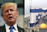 Ambasáda USA v Jeruzalémě už v květnu. Trump přitom tvrdil, že letos to nebude