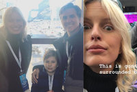 Karolína Kurková na Super Bowlu: S rodinou v kotli fanoušků soupeře!